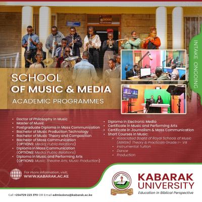School Of Music And Media Programmes