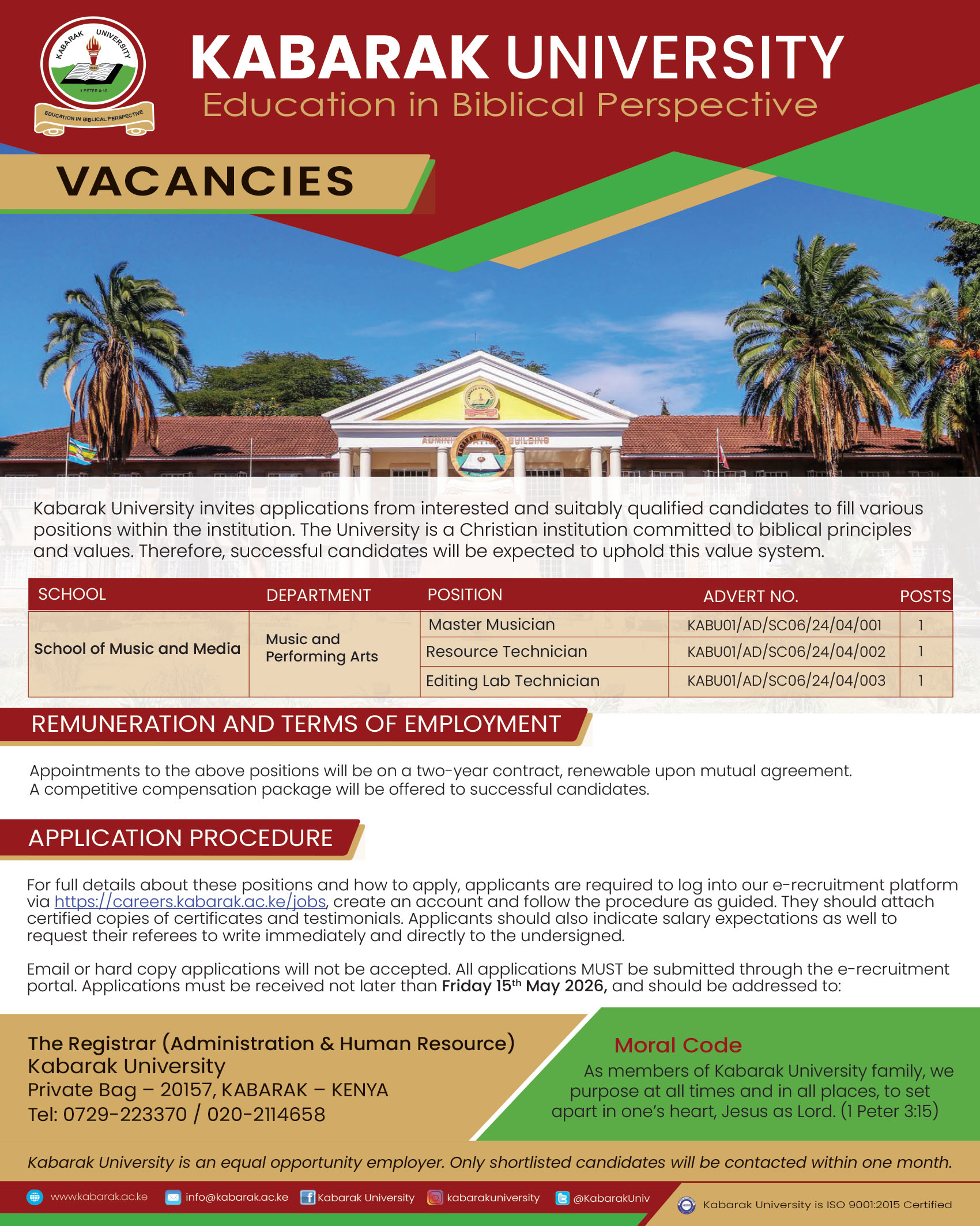 KABU Job Advert Template July 2022 01