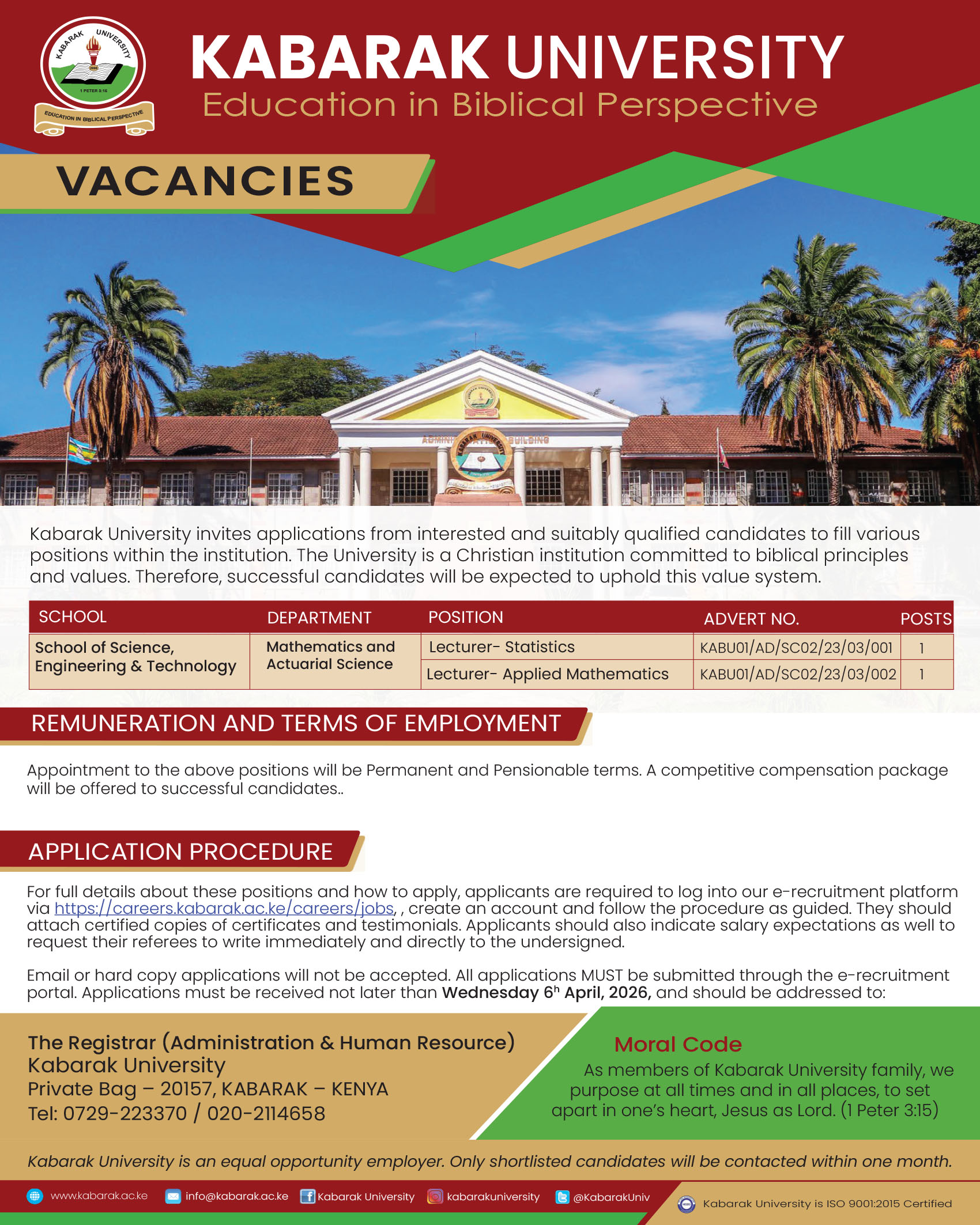 KABU Job Advert Template July 2022 01