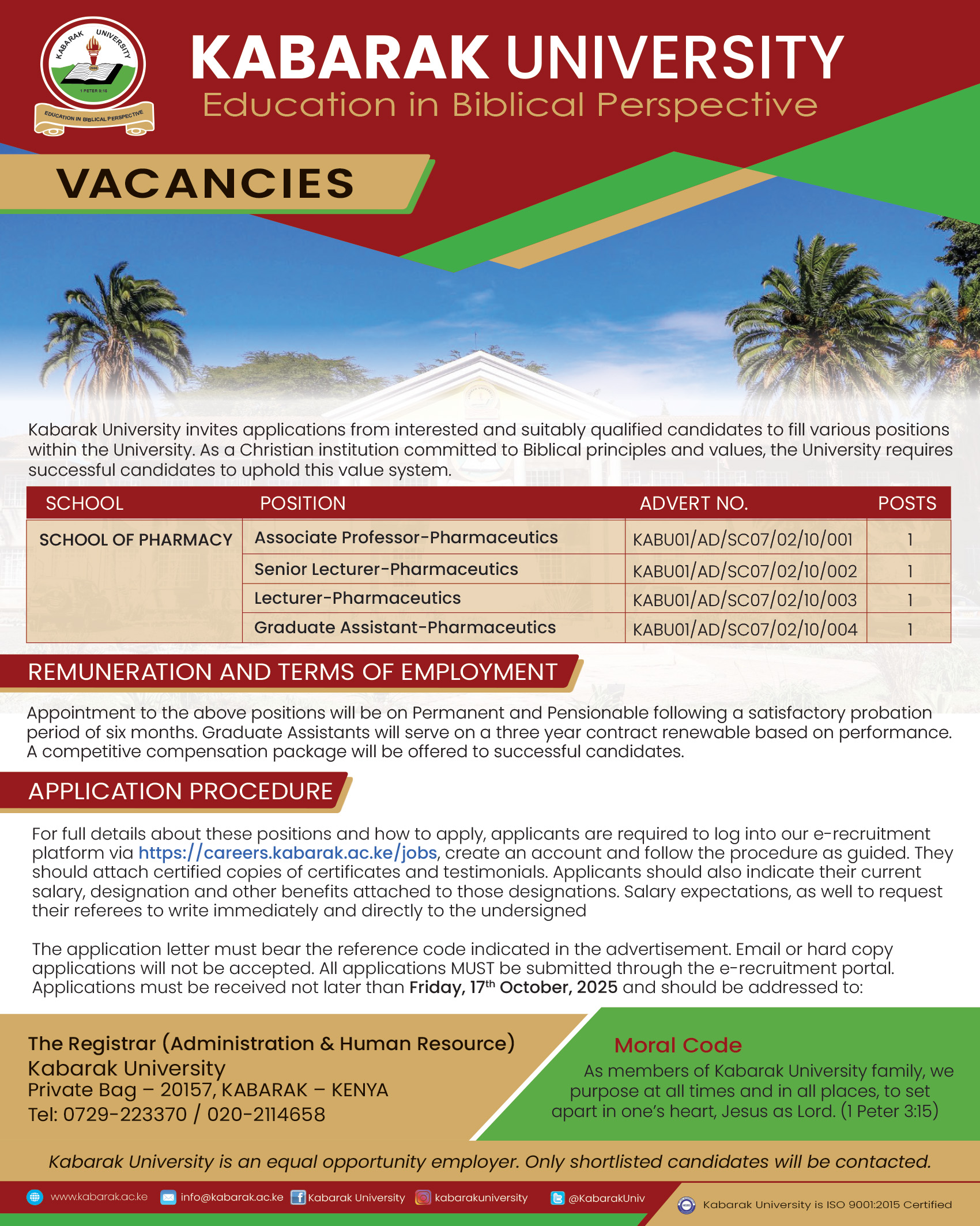 KABU Job Advert Template July 2022 01