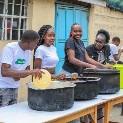 Kabarak Universitys Empowerment Club Embarks On Community Service At Haven Of Hope Childrens Home 2