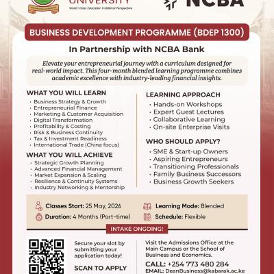 Business Development Programme Bdep 1300