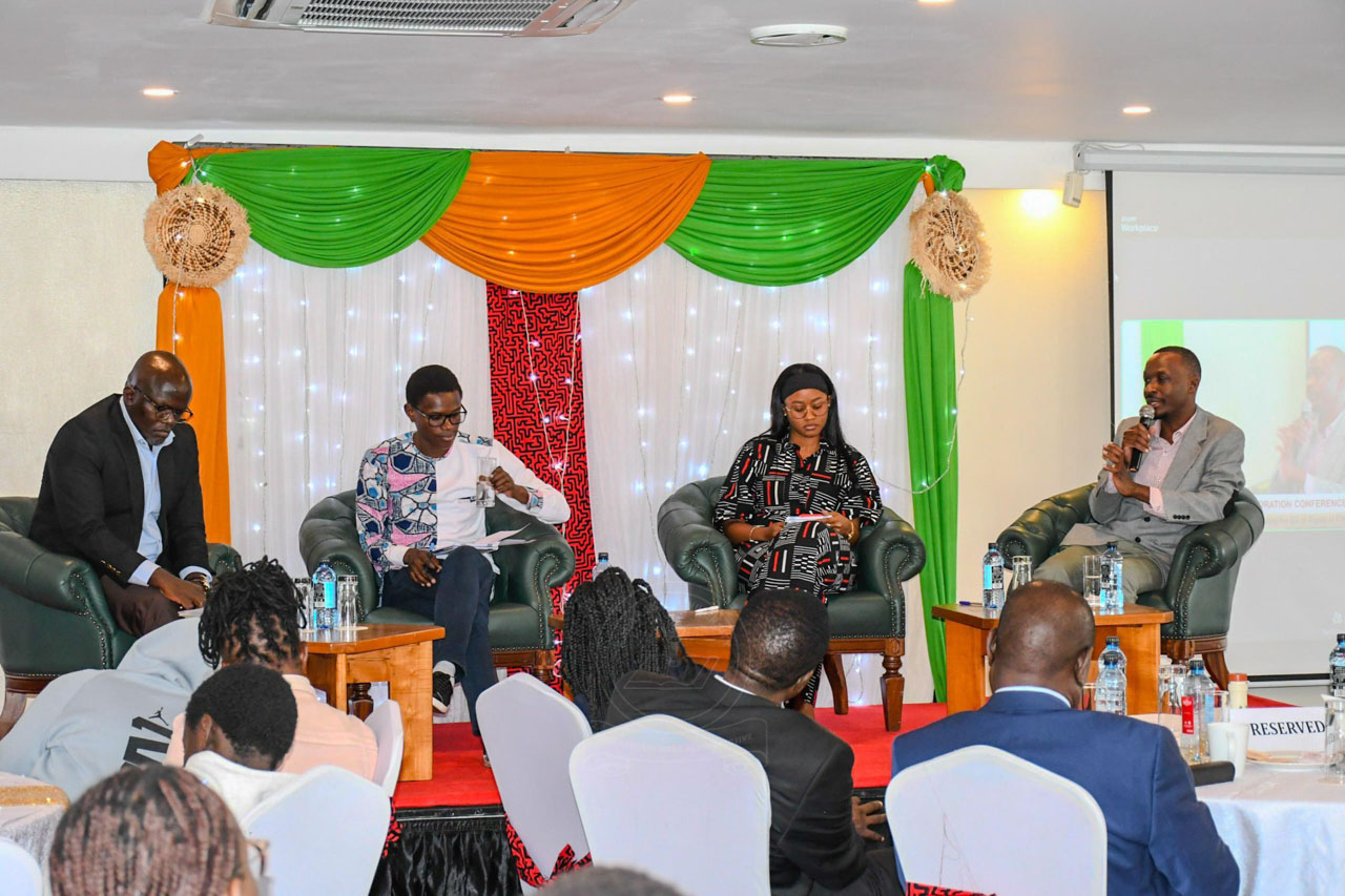 Panel discussion with book editors Image