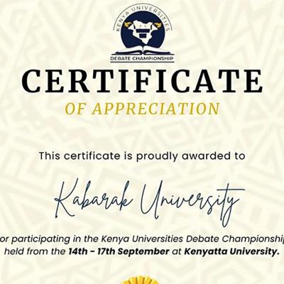 Kenya Universities Debate