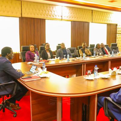 Mrs. Mercy Wanjau Secretary To The Cabinet Visit Kabu 5