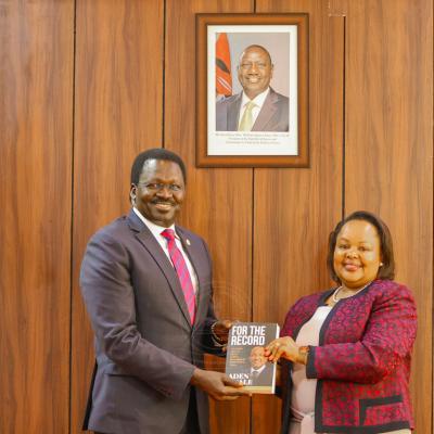 Mrs. Mercy Wanjau Secretary To The Cabinet Visit Kabu 6